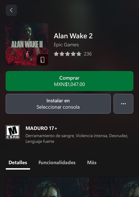 Compras App Xbox Android Mexico