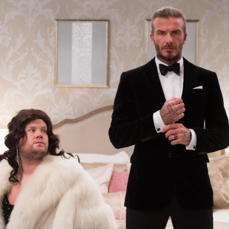 Nuestras plegarias han sido escuchadas: David Beckham es James Bond... un ratito