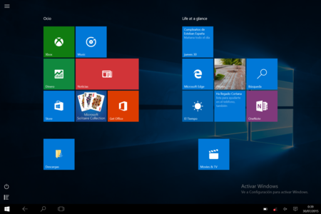 Windows 10 en un tablet: así ha sido nuestra experiencia