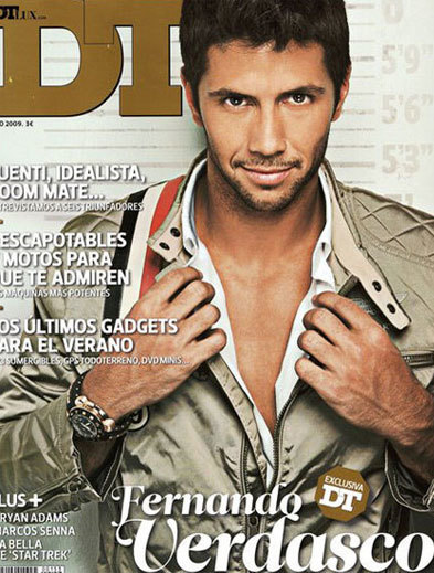 Fernando Verdasco tremendo en la portada de DT