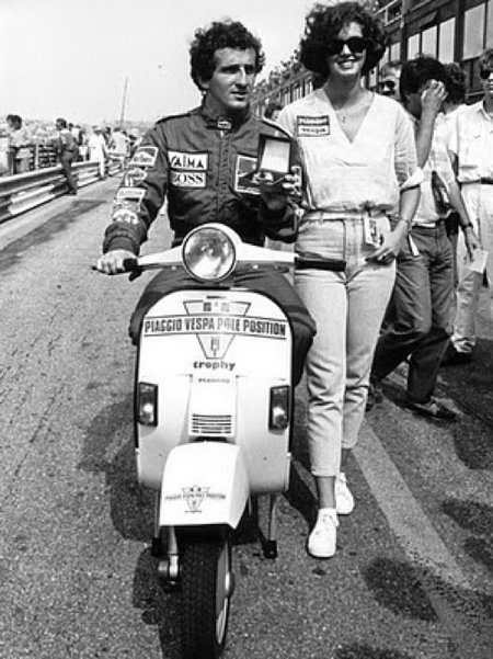 Vuelven los premios por pole position a la F1: el regreso de Piaggio