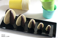Huevos de Pascua de dos chocolates para hacer con los niños 