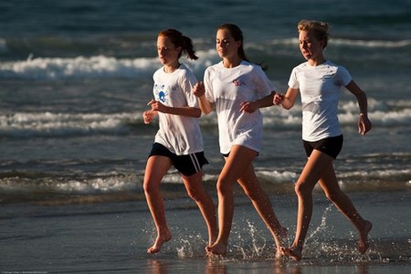 Consejos para correr en la playa
