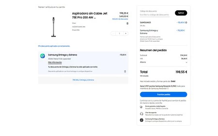 Tienda oficial de Samsung