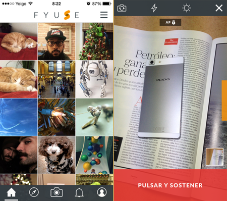 Fyuse nos propone una forma interactiva de registrar y visualizar la escena