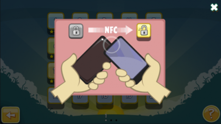 Nokia C7 y Angry Birds Magic juegan con NFC