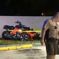 Una niña de 3 años y su padre, hospitalizados al provocar un angustioso accidente con un Can-Am Spyder