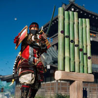El minijuego de romper bambúes en Ghost of Tsushima no es inventado, sino arte japonés que se remonta al Siglo XVII
