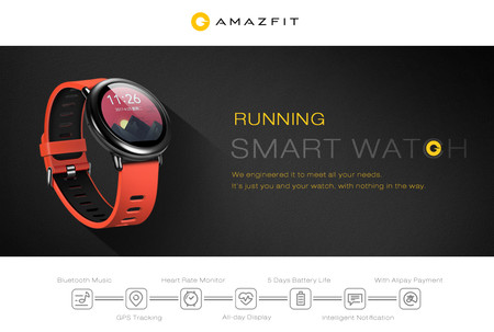 Reloj inteligente Xiaomi Amazfit Sports por 99,99 euros y envío gratis en Amazon