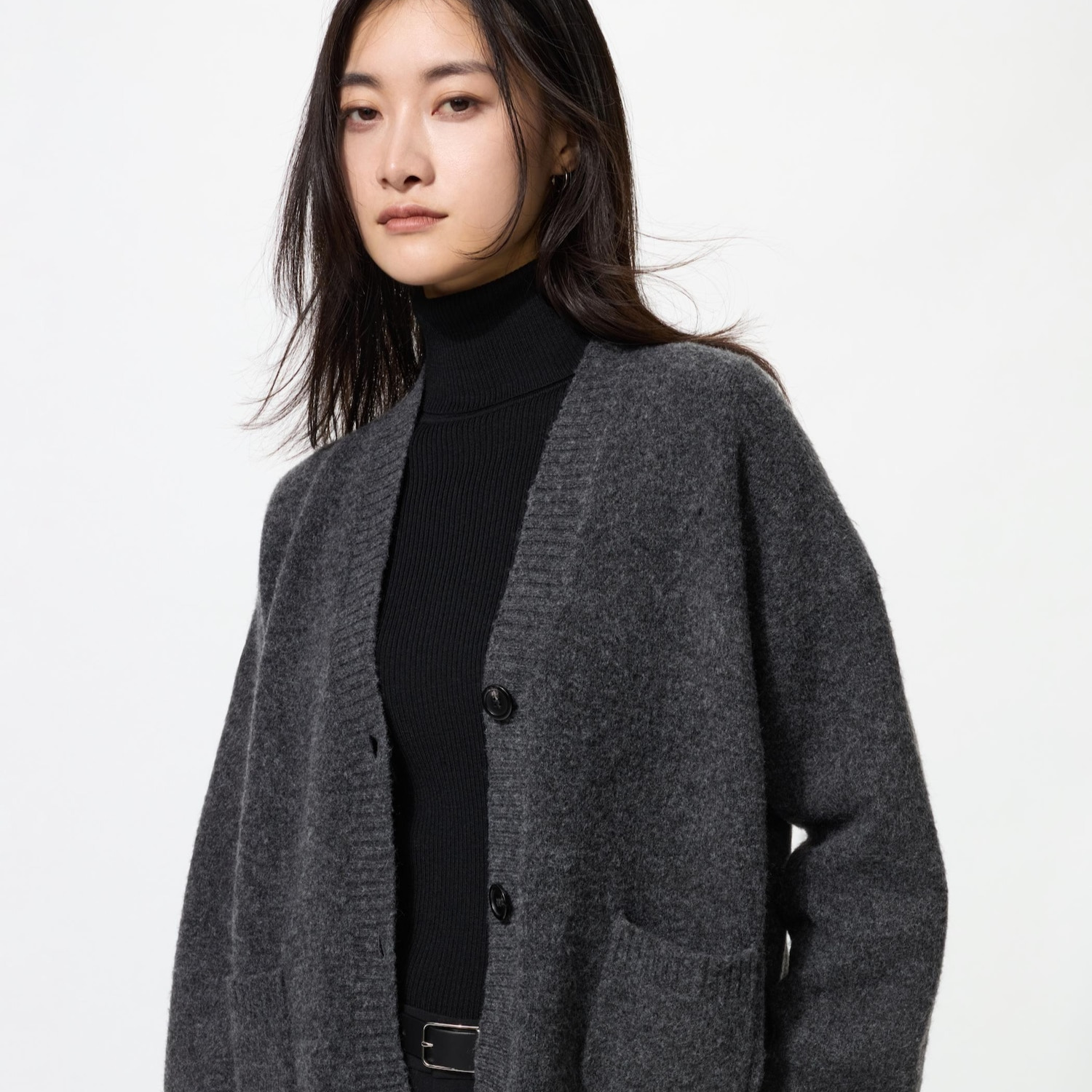 Cárdigan corto punto suave Soufflé