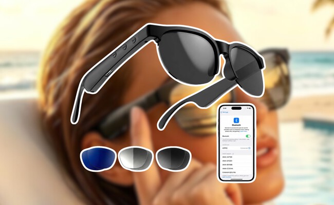 Lentes Inteligentes Audifonos Siri Microfono Amazon Oferta Descuento
