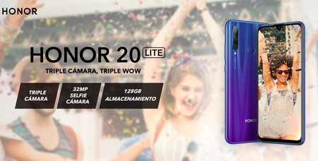 Requetebajas Phone House: Huawei Honor 20 Lite de 128GB por sólo 199 euros
