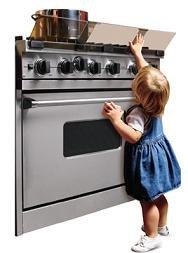 Barrera de seguridad para la cocina