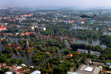 Bangkok podría estar bajo el agua en 30 años 
