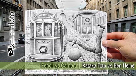 Pencil vs Camera | Xataka Foto vs Ben Heine