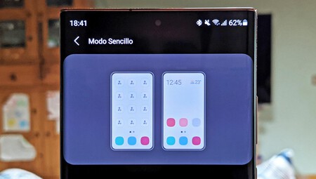 Modo simple Android 15