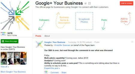 Google+ pronto dejará administrar páginas desde su versión móvil y pide sugerencias para los eventos