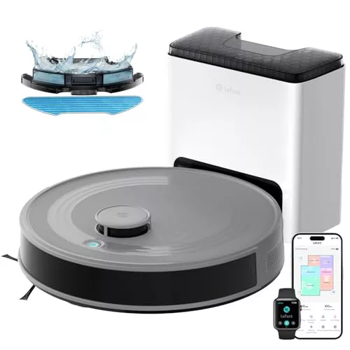 Lefant M2S Plus Robot Aspirador y Fregasuelos 10000pa Autolimpieza 75 Días