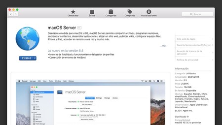 macOS Server cambia de enfoque y se deshará de algunas funciones esta primavera