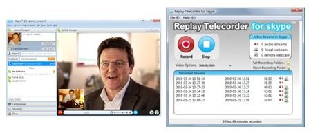 Replay Telecorder, graba tus conversaciones del Skype