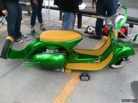 Vespa transformada en Dragón, los detalles son lo importante