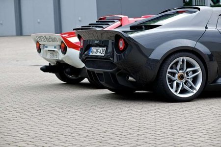 Nuevo Lancia Stratos: basado en el Ferrari F430, y no es un Lancia
