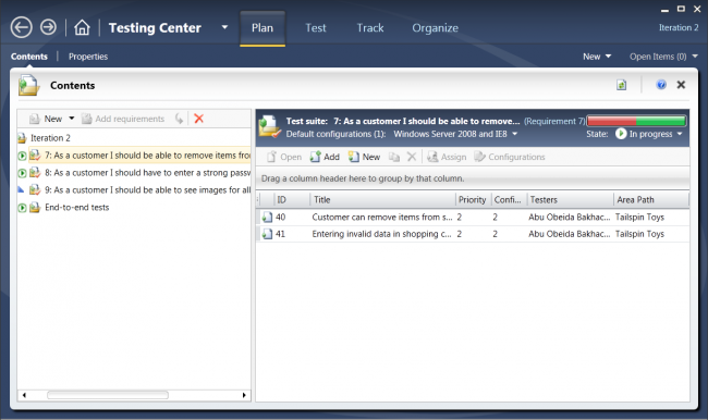 Testing de aplicaciones con Microsoft Test Manager 2010