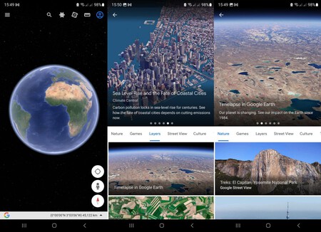 Google Earth Timelapse App