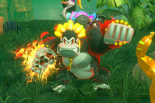 Dk Bananza Controles Portada