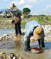 Una experiencia diferente: buscar oro en un río de Tailandia