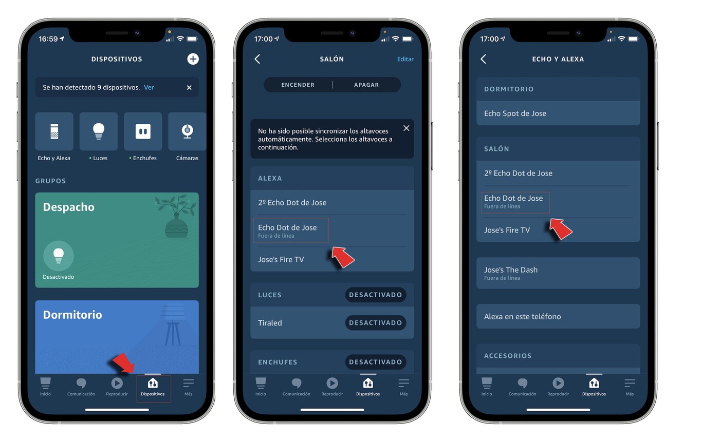 Cómo eliminar un altavoz Echo (u otro dispositivo) de nuestra cuenta de