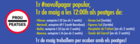 El 1 de mayo se convoca una protesta para no pagar los peajes en Cataluña