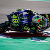 Yamaha ha resurgido en MotoGP, pero a Valentino Rossi le falta velocidad: "Tengo dificultades en aceleración"