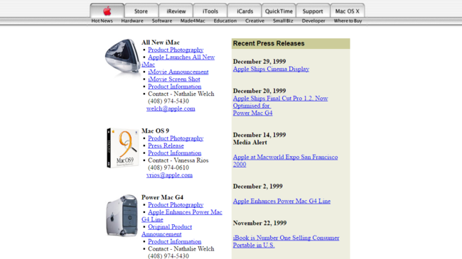 Web Apple