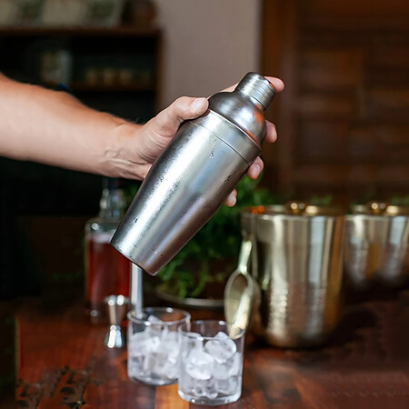 Juego De 9 Piezas De Coctelera De Acero Inoxidable