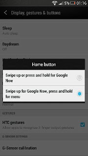 HTC One home button