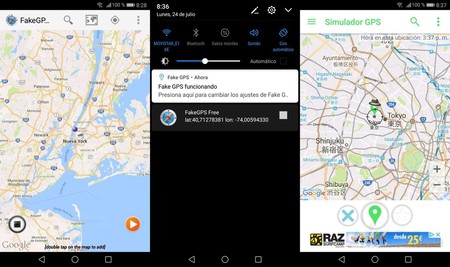 Ubicaciones Fake Gps
