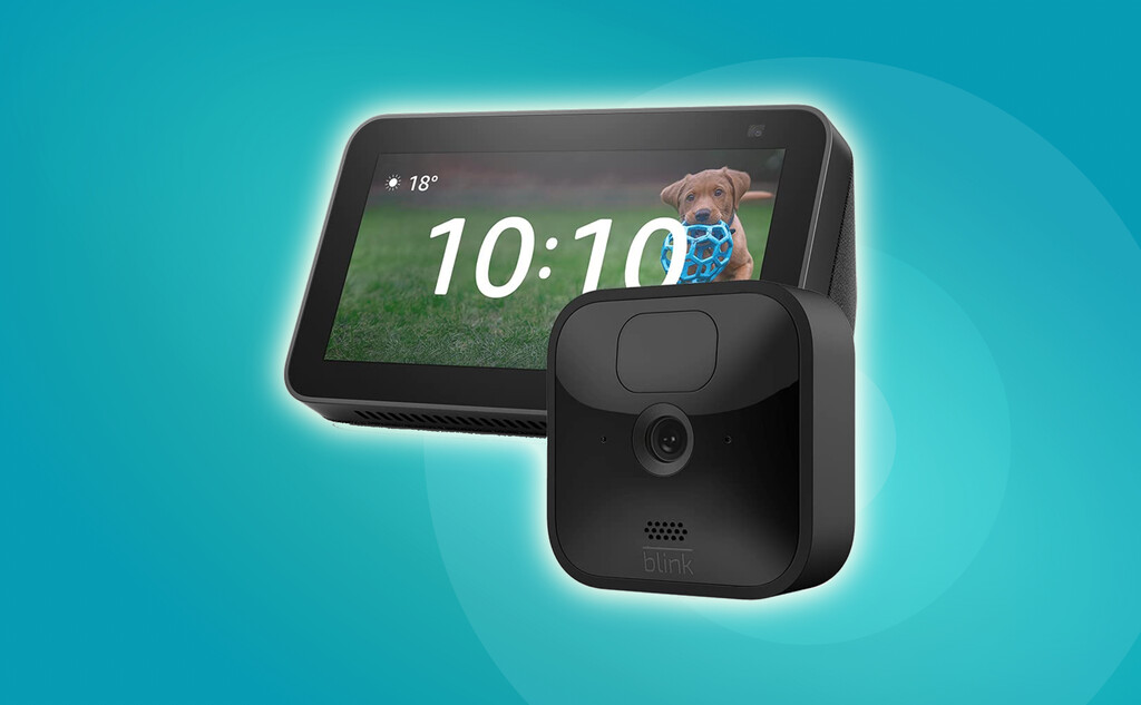 Este combo de cámara de seguridad Blink Outdoor y altavoz Echo Show 5 se encuentra a mitad de precio en Amazon