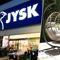 Jysk liquida esta silla colgante para jardín o terraza: el mueble definitivo para crear tu rincón de relax sin taladrar el techo