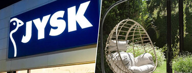 Jysk liquida esta silla colgante para jardín o terraza: el mueble definitivo para crear tu rincón de relax sin taladrar el techo