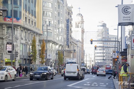 Las multas a los coches no autorizados en Madrid Central comenzarán el 15 de marzo