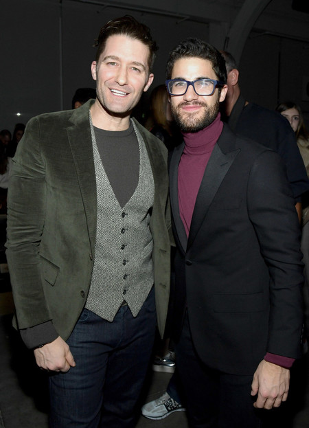 Matthew Morrison y Darren Criss arman mini-reencuentro de 'Glee' en el desfile de Todd Snyder en #NYFW