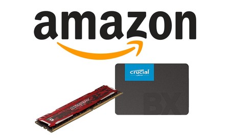 Memoria RAM y ROM para actualizar tu equipo, con estas ofertas de Amazon en Crucial y Ballistix