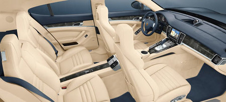 El interior del Porsche Panamera