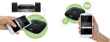 Belkin presenta su nuevo receptor musical con Bluetooth y NFC