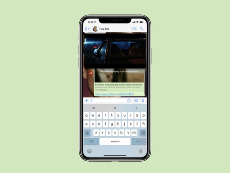La última versión de WhatsApp para iPhone permite ver tráileres de Netflix directamente en la app