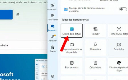 Círculo para actuar es algo parecido a Circle to search de Android