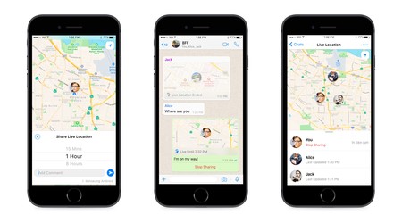 La opción de compartir la ubicación en tiempo real llega, por fin, a WhatsApp