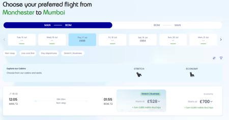 Manchester-Bombay flight simulation with Indigo | Image: Indigo