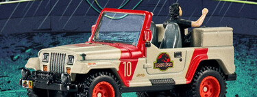 'Jurassic Park' cumple 30 años, y Hot Wheels lo celebra con este genial Jeep Wrangler Sahara calcado al de la película